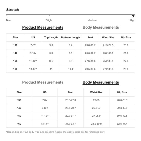 SHEIN🌺Girls Rib Green Solid Bikini Swimsuit👙160(13-14Y) - Picture 6 of 7